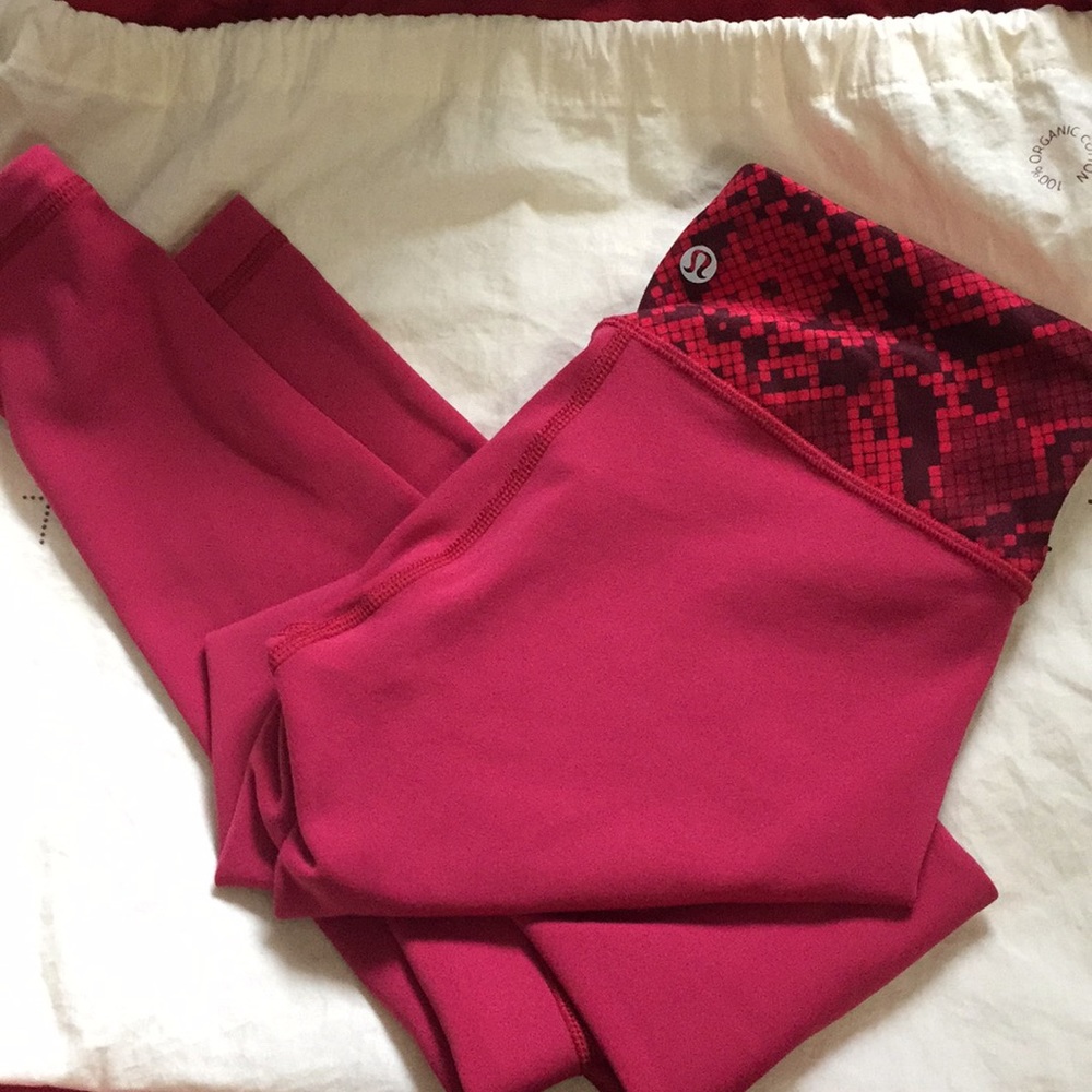 Lululemon Wunder Under Pants III, Reversible